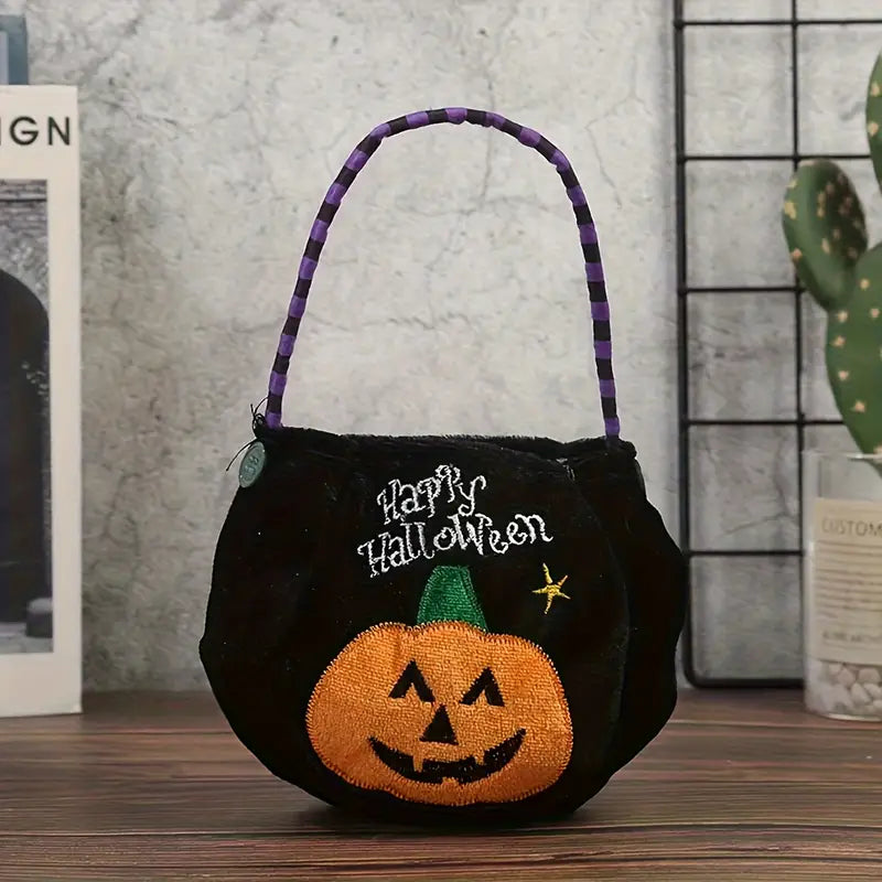 Mini Halloween Pumpkin Tote Bag