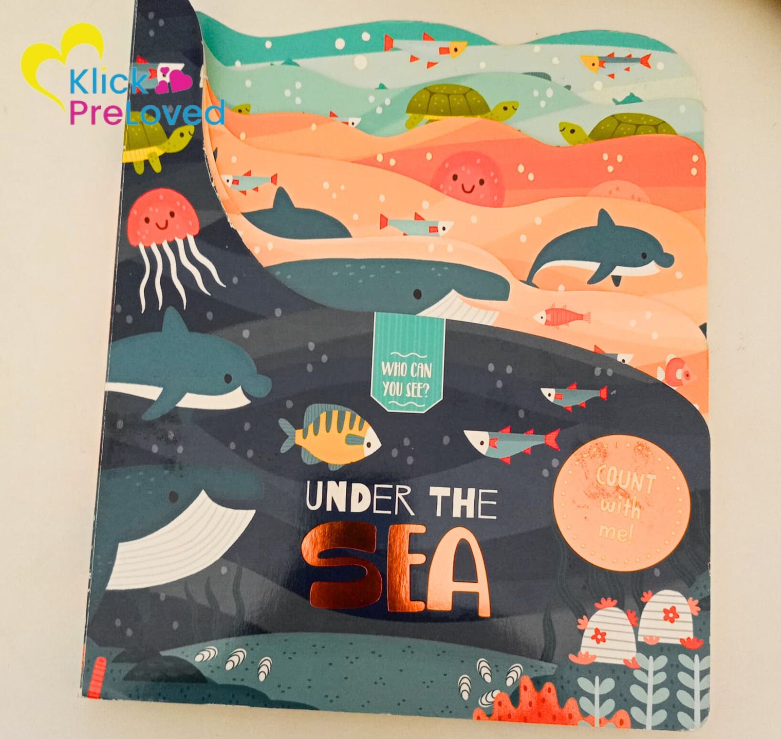 Who Can You See?: Under the Sea - Silver Dolphin (Gently Used)