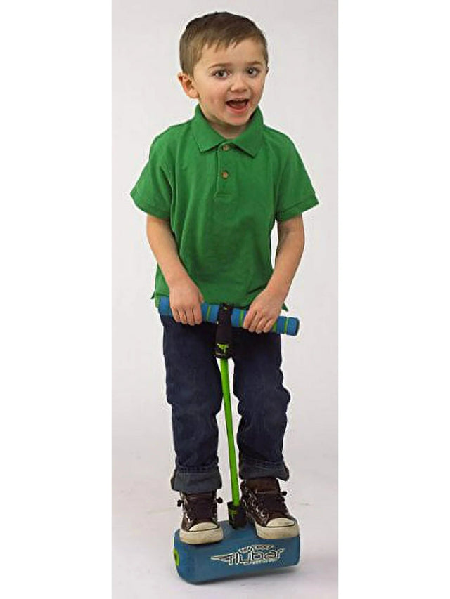 PreLoved Flybar My First Pogo Hopper Foam; Blue & Green (Gently Used)