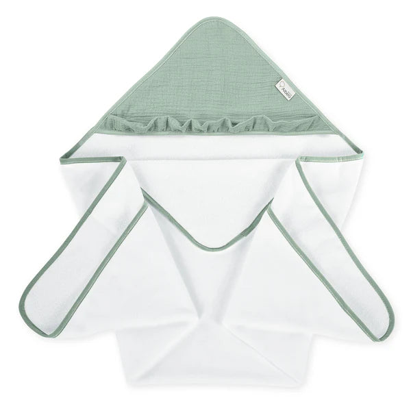 AlberoMio Bath Towel with Muslin Hood