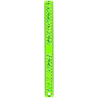 Helix Oxford Geo Folding Ruler - 30cm