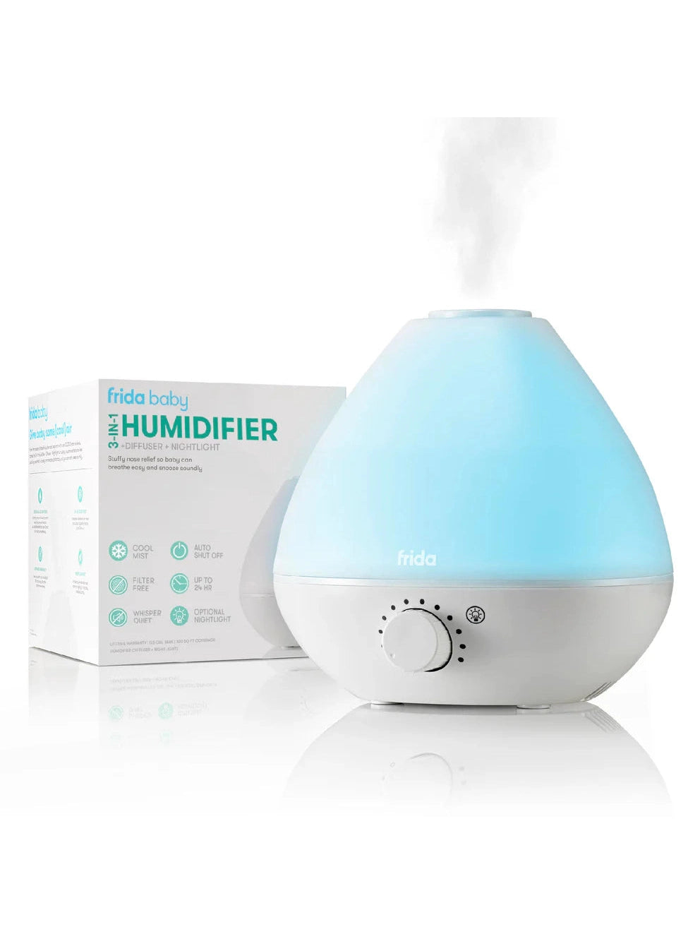 Frida baby 3-IN-1 Humidifier, Diffuser + Nightlight
