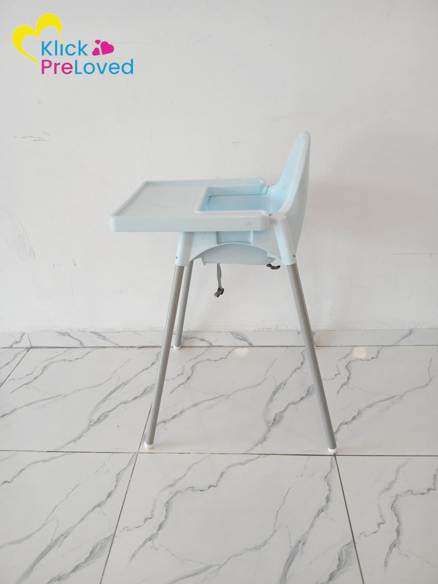 PreLoved Ikea Antilop Highchair with Tray (Gently Used)