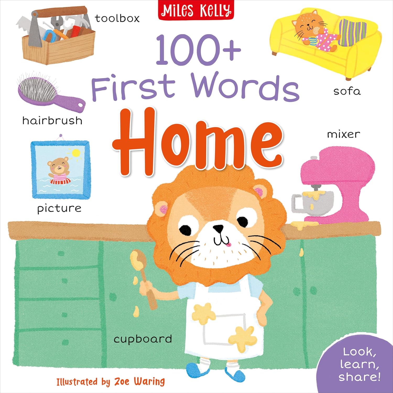 100+ First Words Home - Miles Kelly (Paperback)