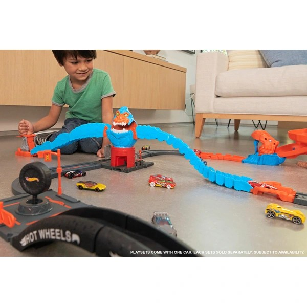Hot Wheels City Wreck & Ride Gorilla Attack Playset