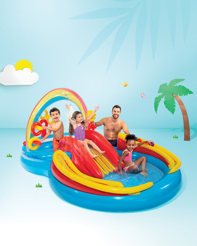 Intex Rainbow Ring Inflatable Play Center