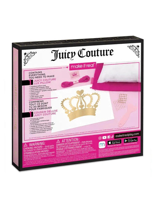 Juicy Couture Make it Real DIY Lux Pillow Kit 9pcs