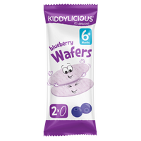 Kiddylicious Blueberry Wafers - 40g