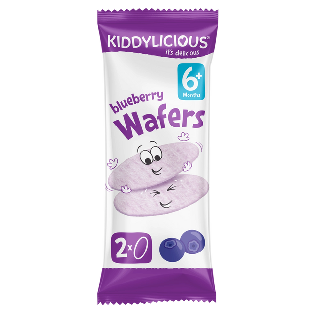 Kiddylicious Blueberry Wafers - 40g