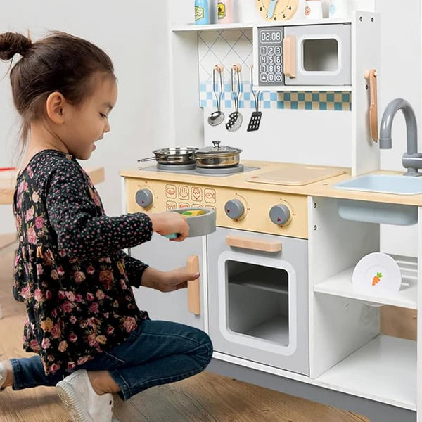 Kitchen Pretend Play Set for Kids- Ceramic