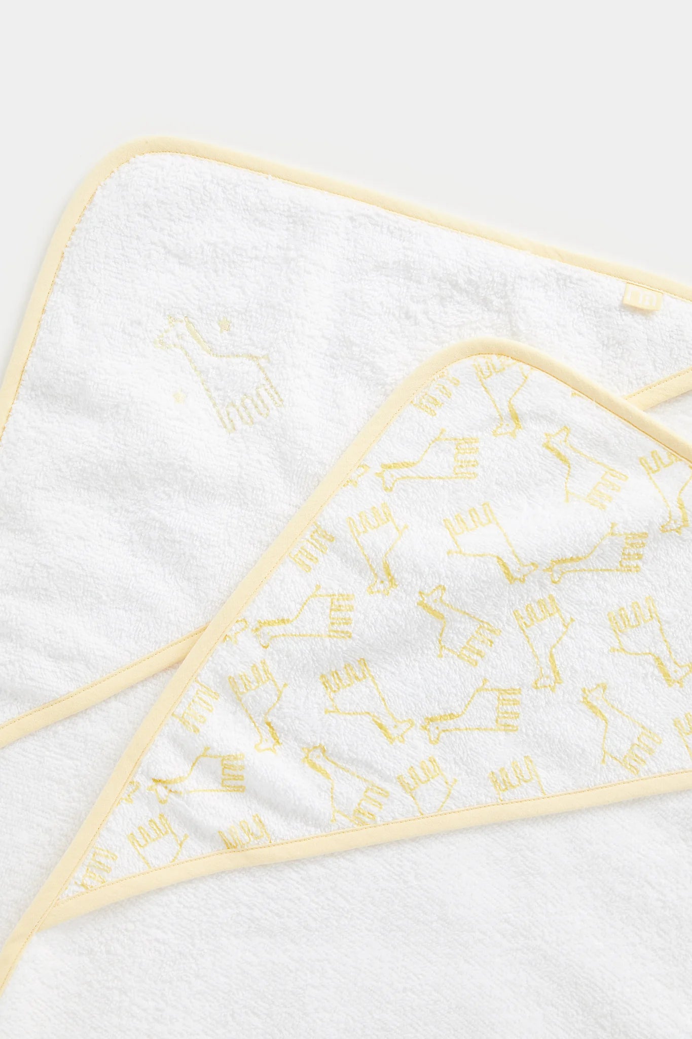 Mothercare Giraffe Cuddle and Dry Hooded Towels - 3 Pack