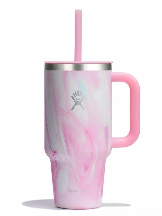 Hydro Flask 32 oz Travel Tumbler - 946ml - Jelly Pink