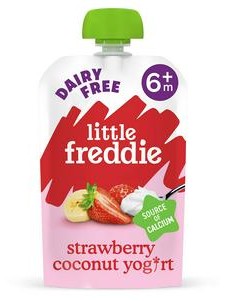 Little Freddie Strawberry Coconut Yoghurt - 90g