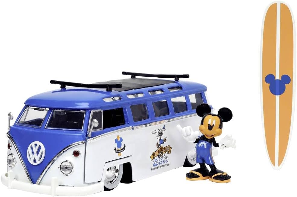 Mickey Mouse and Volkswagen Bus, 1:24