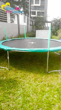 PreLoved 12ft Ultrasport Garden Trampoline - Mint (Brand New)