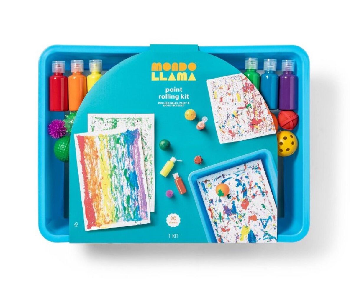 Mondo Llama Paint Rolling Kit With Tray
