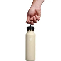 Hydro Flask 21 Oz Standard Mouth Bottle with Flex Straw Cap (621mL)