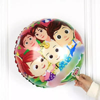 Cocomelon 5Pcs Set Foil Balloons