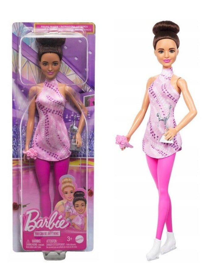 Barbie You Can Do Anything Figure Skater Doll