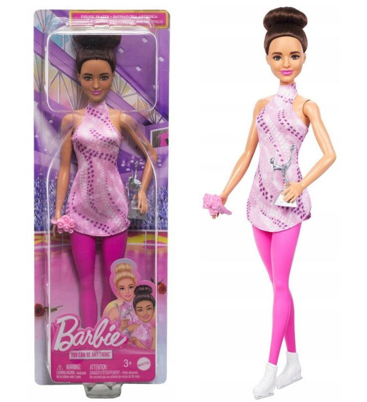 Barbie You Can Do Anything Figure Skater Doll