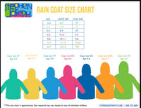 Girls Stephen Joseph Raincoats - Mermaid (5 Sizes Available)