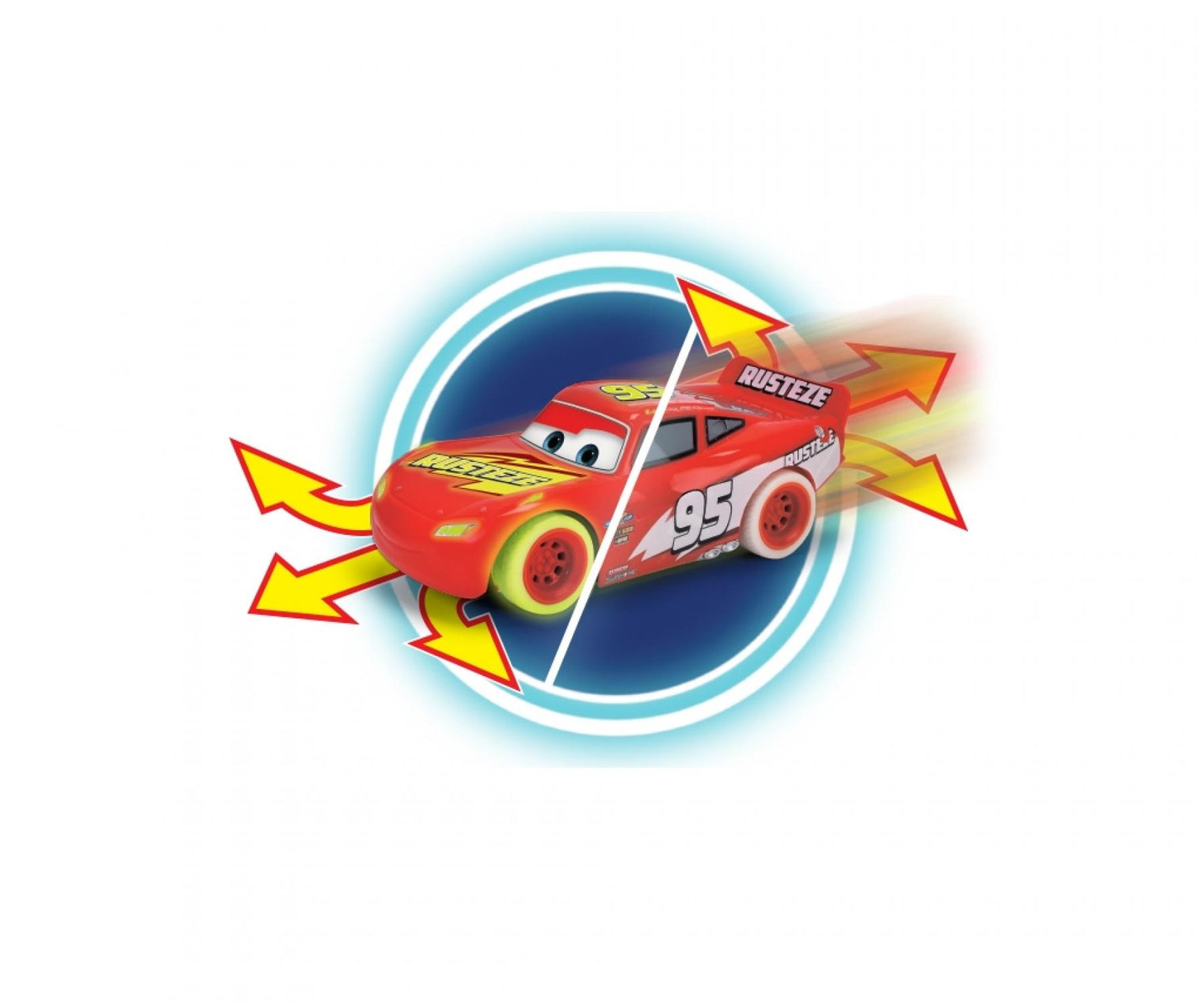 RC Cars 3 Lightning McQueen Turbo Racer
