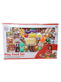 Kitchen Corner Play Food Set 120 Pieces