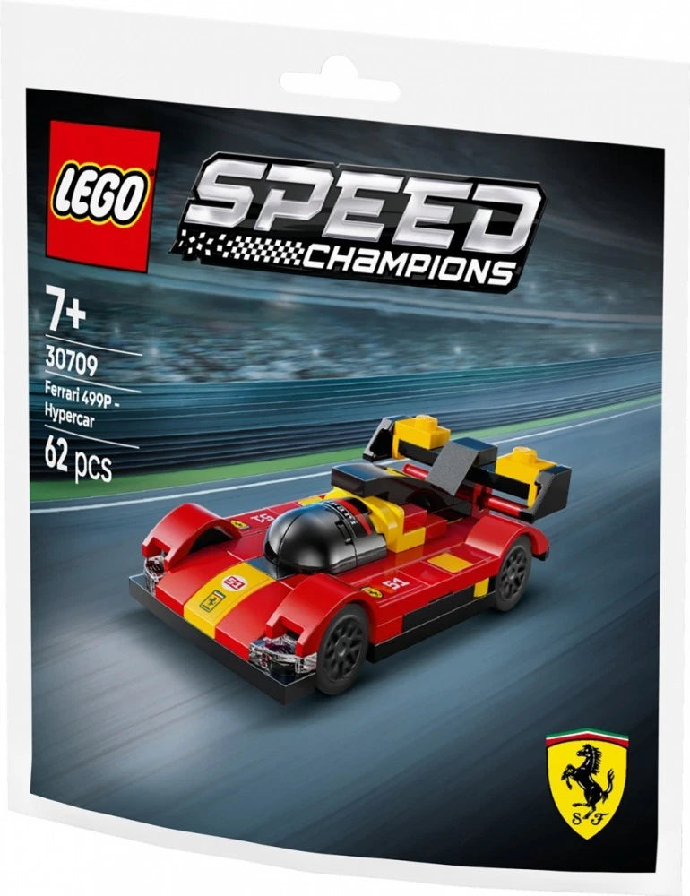 LEGO SPEED CHAMPIONS Ferrari 499P Hypercar 30709 - 62 Parts