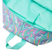 Smiggle Light Green Unicorn Backpack 16 Inches