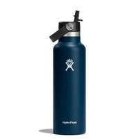 Hydro Flask 21 Oz Standard Mouth Bottle with Flex Straw Cap (621mL)