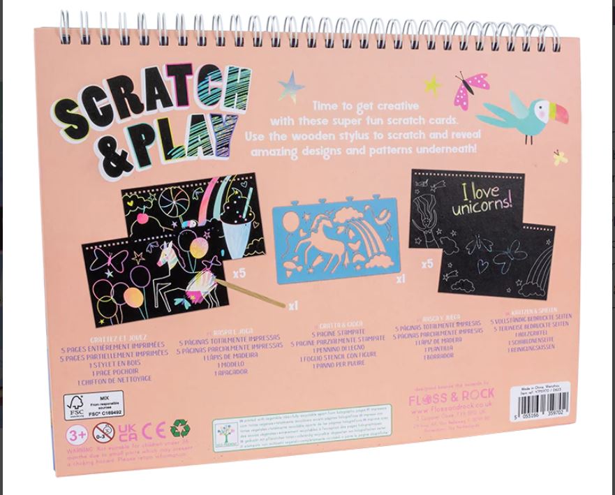 Scratch and Play - Fantasy Activity Book Age 3+