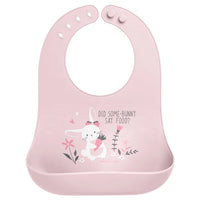 Stephen Joseph Silicone Bibs (Available in 6 different designs)
