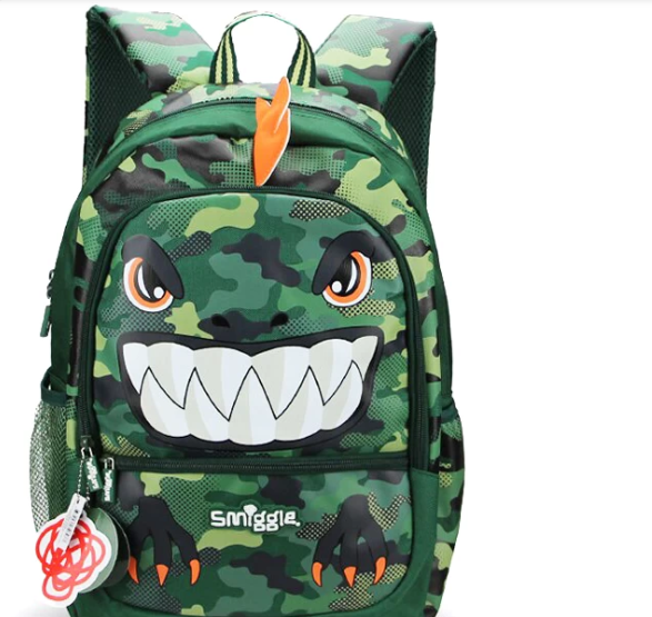 Smiggle Best Budz Classic Backpack Green 16 inches