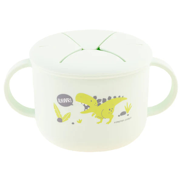 Stephen Joseph Silicone Snack Cup (Available in 5 different designs)