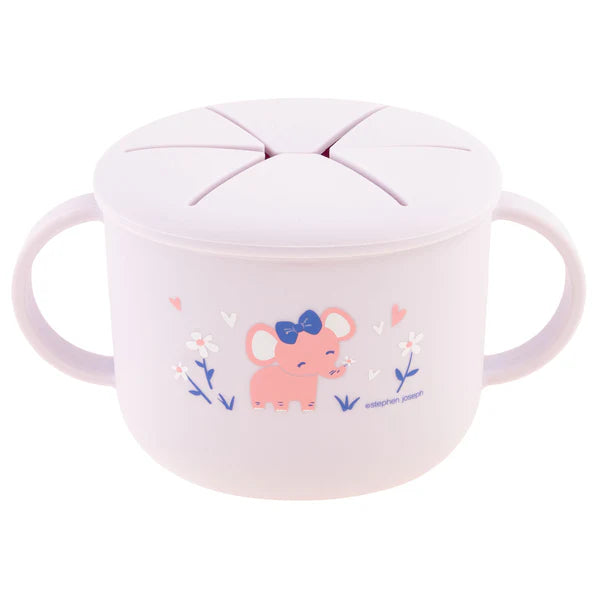 Stephen Joseph Silicone Snack Cup (Available in 5 different designs)