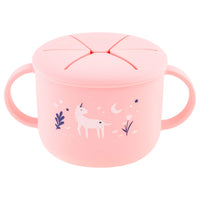 Stephen Joseph Silicone Snack Cup (Available in 5 different designs)
