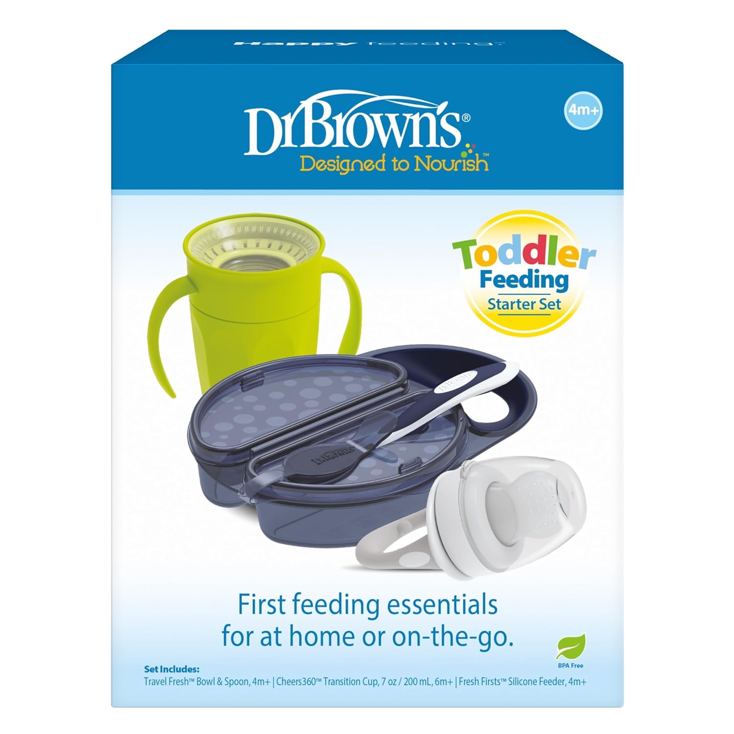 Dr. Brown’s Toddler Feeding Starter Set 4m+