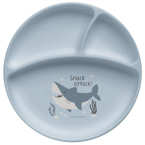 Stephen Joseph Suction Silicone Plate (Available in 5 different designs)