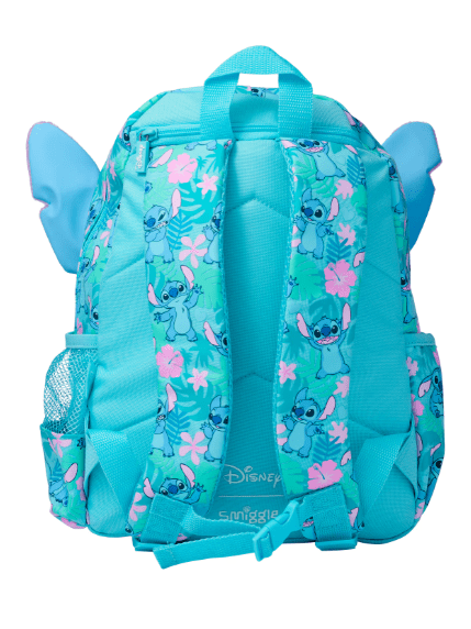 Smiggle Disney Stitch Junior Hoodie Backpack – 14 Inches