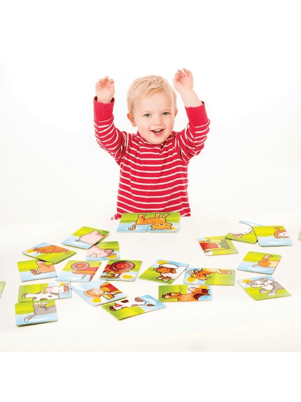 Orchard Toys Educational Game Farmyard Heads & Tails