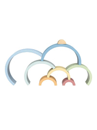 Tooky Toy Wooden Rainbow Stacker