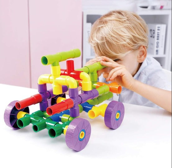 Water Pipe Building Blocks 72pcs